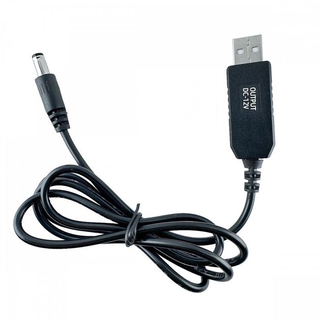 Кабель для роутера USB – DC 12V живлення wi-fi модема Led лампи камери