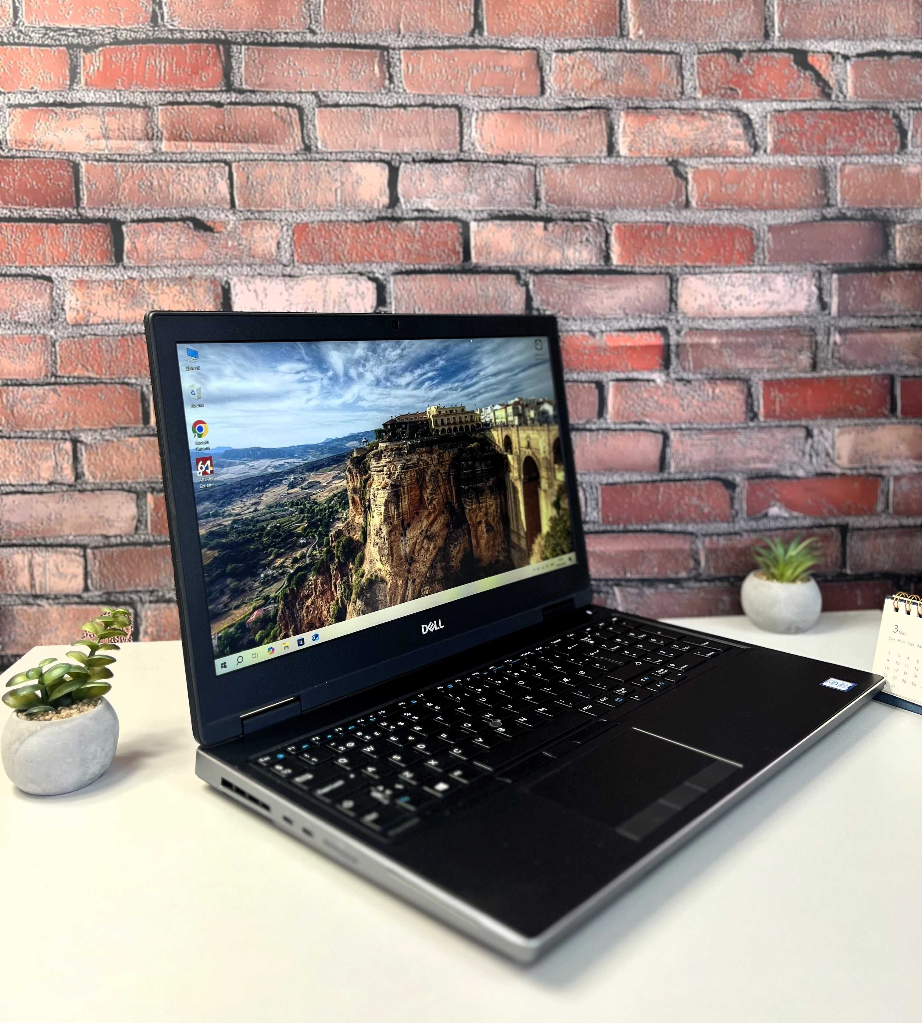 NVIDIA P2000 4GB·Dell Precision 7540·i7-8750H·16GB+SSD 512·15.6"IPS