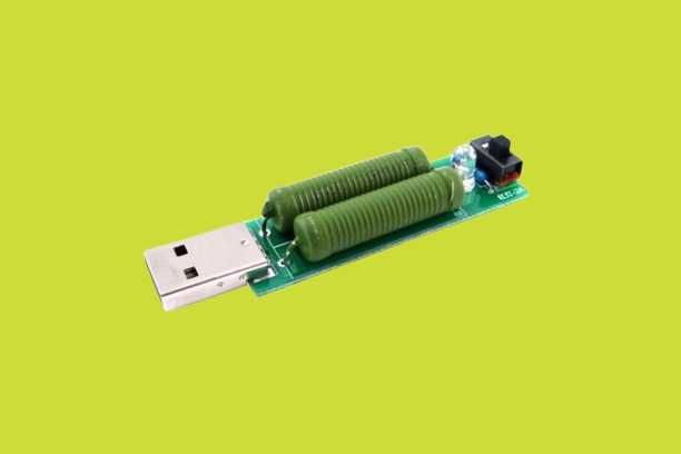 Usb тестер tester ємності акумулятора Keweisi KWS-V30 плюс резистор