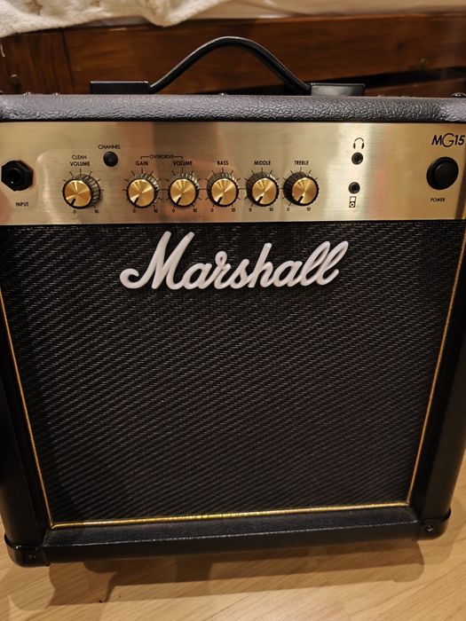 Wzmacniacz gitarowy Marshall MG15 gold