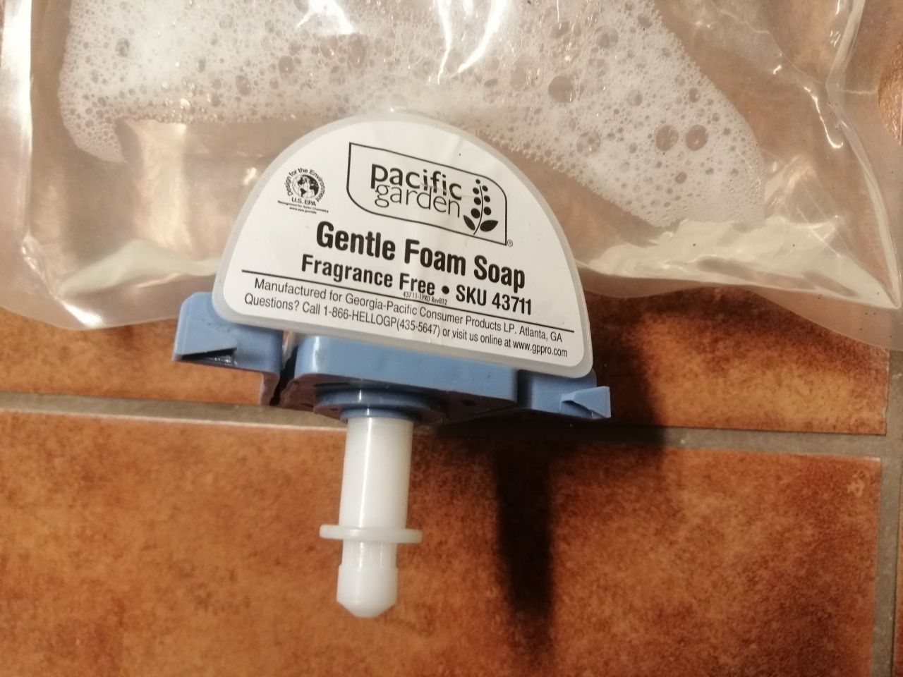 Mydło do rąk w płynie PACIFIC GARDEN Gentle Foam Soup 1200ml