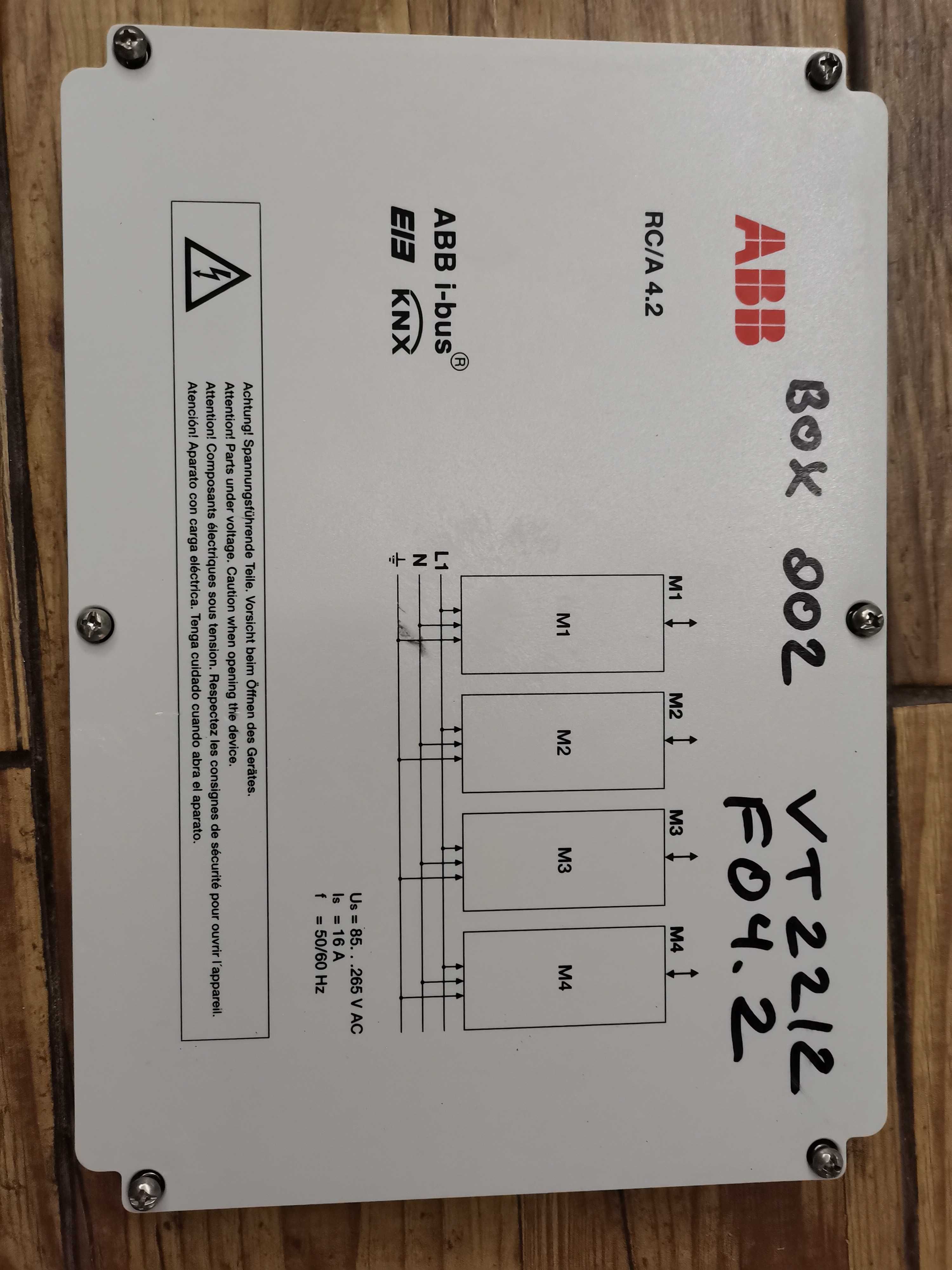 Moduły knx abb, RC/A 4.2 x 5, JA/M2. 230.1 x 15x