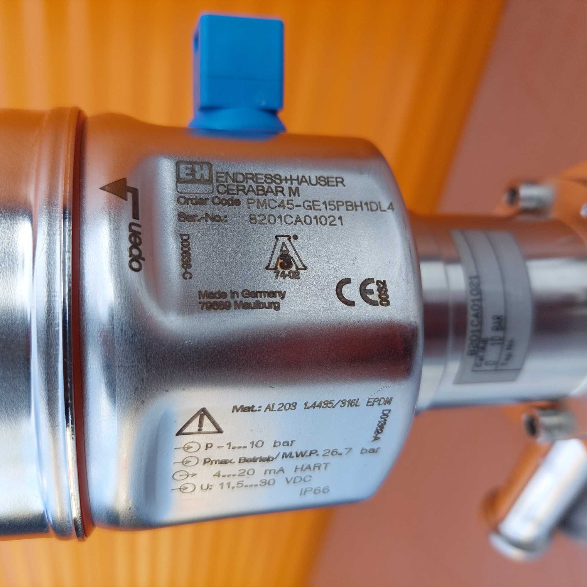 Przetwornik Ciśnienia Hydrostatyczny Endress Hauser Cerabar M PMC45 Ex
