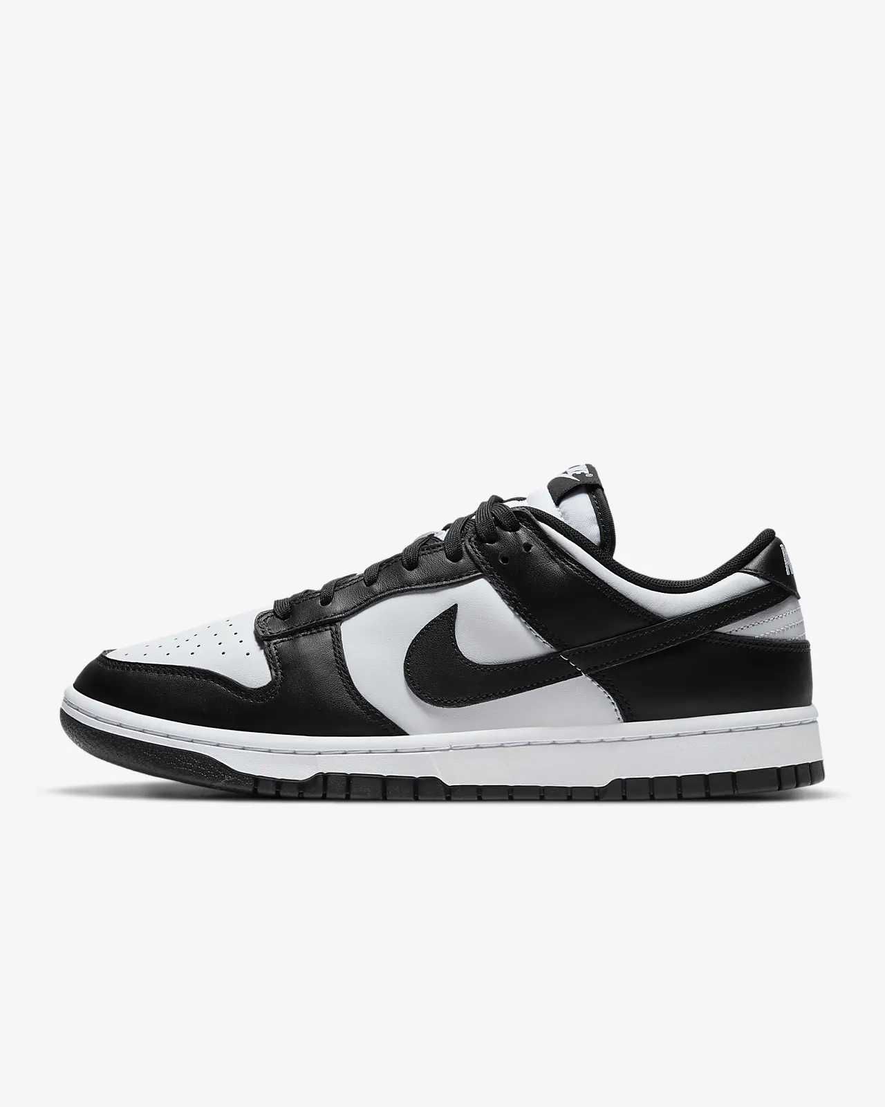 Dunk Low Black and White