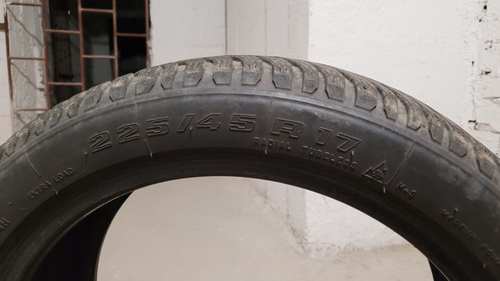 Oddam za darmo - opony zimowe 225/45 R17