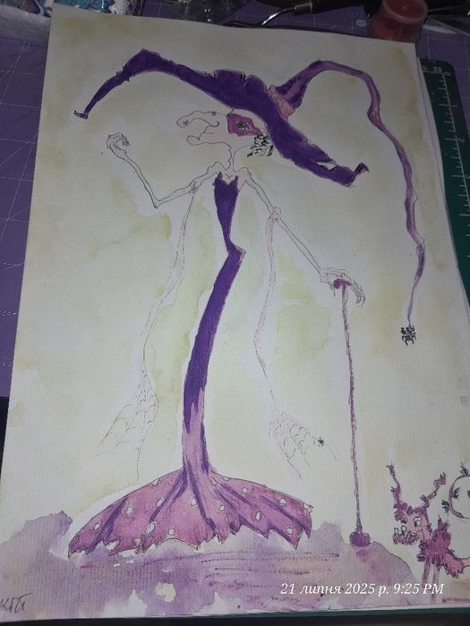 Картина акварель