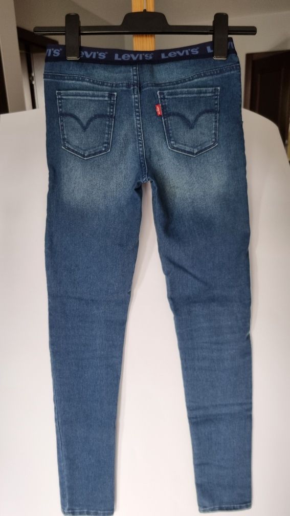 Levi's Jeansy Skinny Fit jegginsy dziewczęce r. 158-164 jak nowe