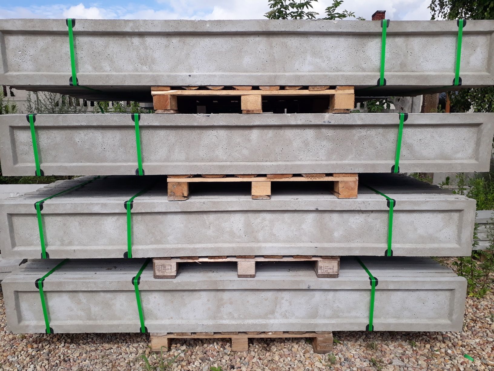 Ogrodzenie Betonowe 2m x 0,5m