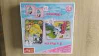 Puzzle 3+  Kucyki pony, Disney Princess