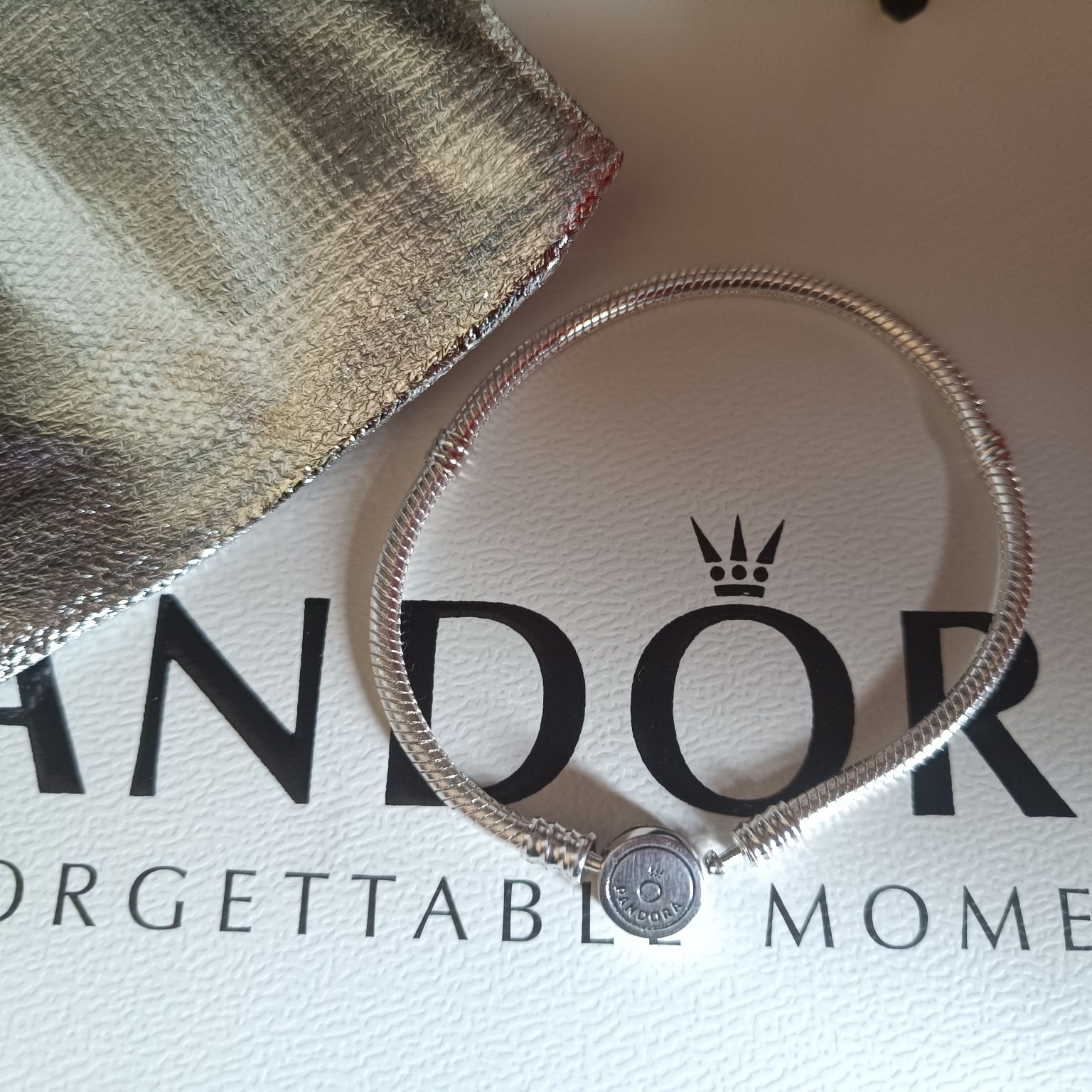 Nowa bransoletka moments Pandora galaktyka ALE s925,19 cm + gratis