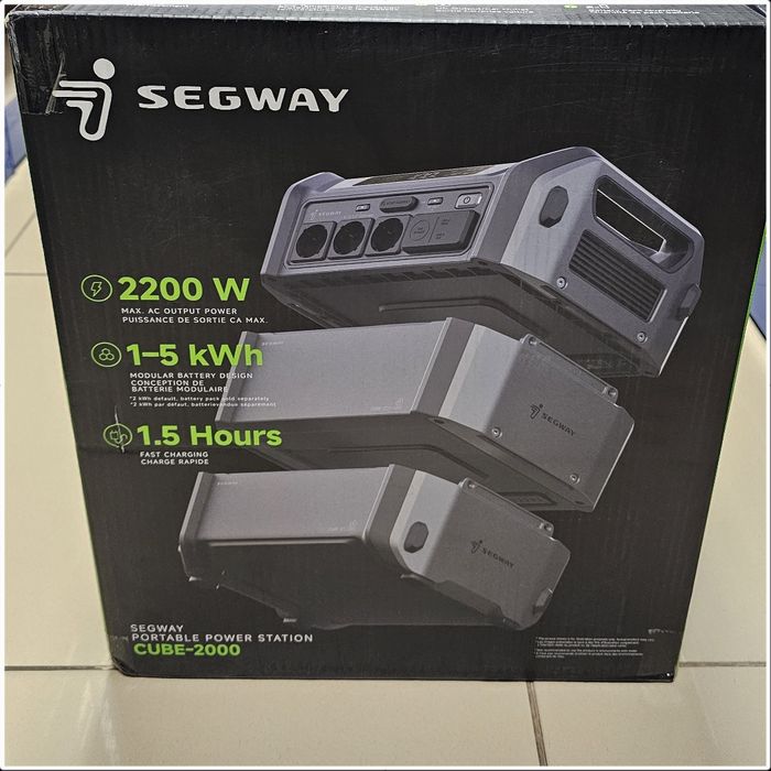 Зарядна станція Segway cube 2000.  2048 вт/год