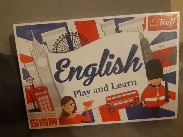Nowa English play and learn gra trefl
