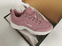 Nowe buty damskie fila różowe 38 sneakersy