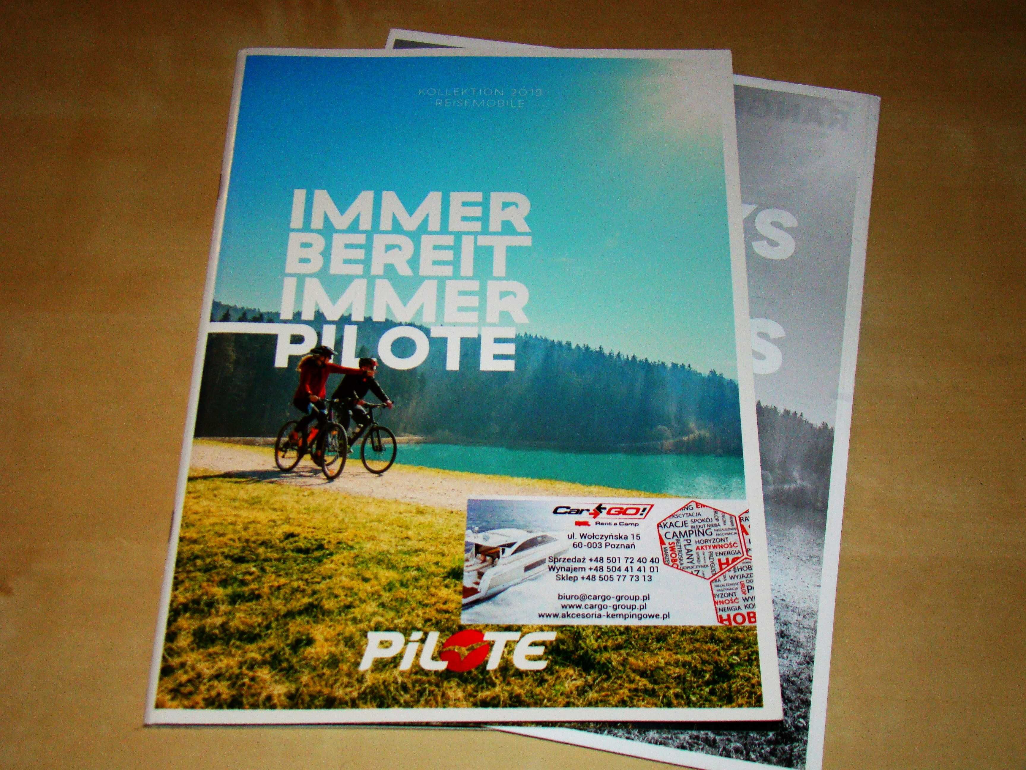 Katalog reklamowy Pilote Reisemobile 2019