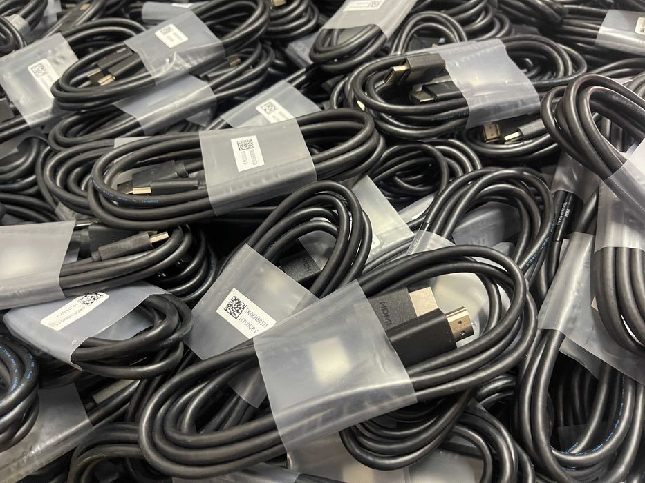 Новий оригінальний кабель HDMI - HDMI Dell/1.8m/+1000 шт/ Роздріб. ОПТ