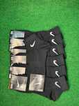 Nike Krótkie Czarne  Skarpety Dri-Fit 41-44(6 par)