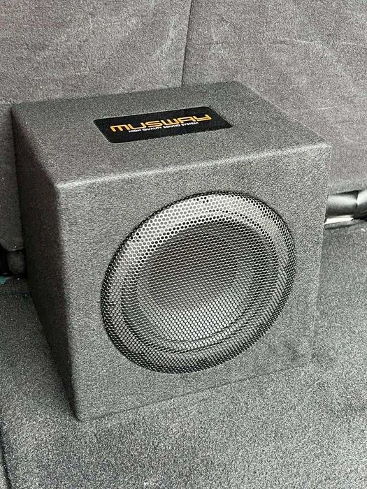 Subwoofer skrzynia basowa MUSWAY MR108Q Sklep Car Audio Koszalin