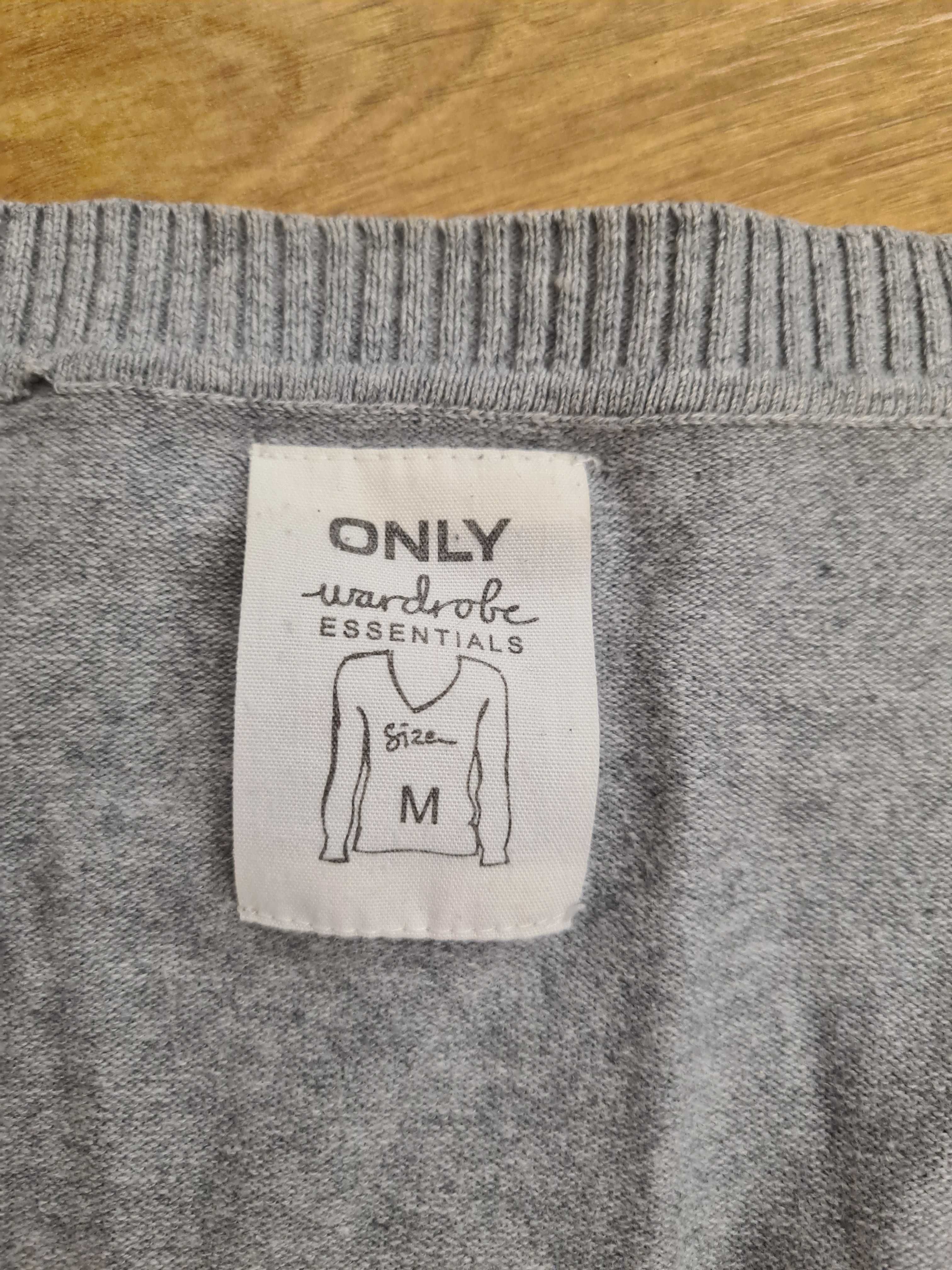 Sweter rozpinany przedłużany Only r. S