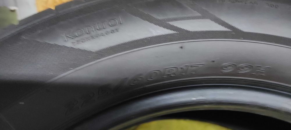 Ładne opony hannkok 225/60/17