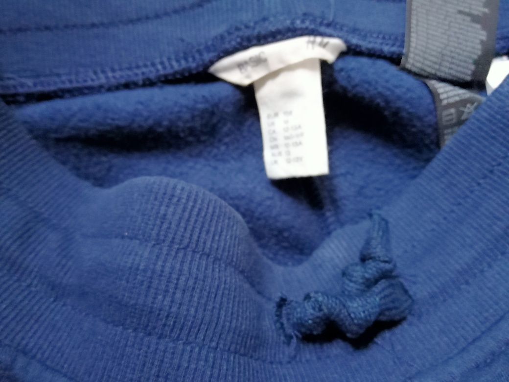 H&M spodnie dresowe 158