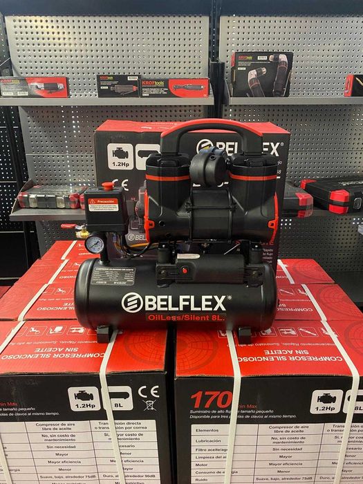 COMPRESSOR ISENTO DE ÓLEO SILENCIOSO 8 LITROS