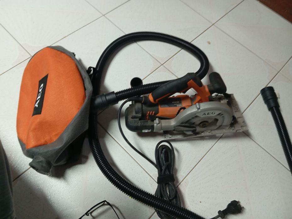 Serra circular AEG multifuncional nova