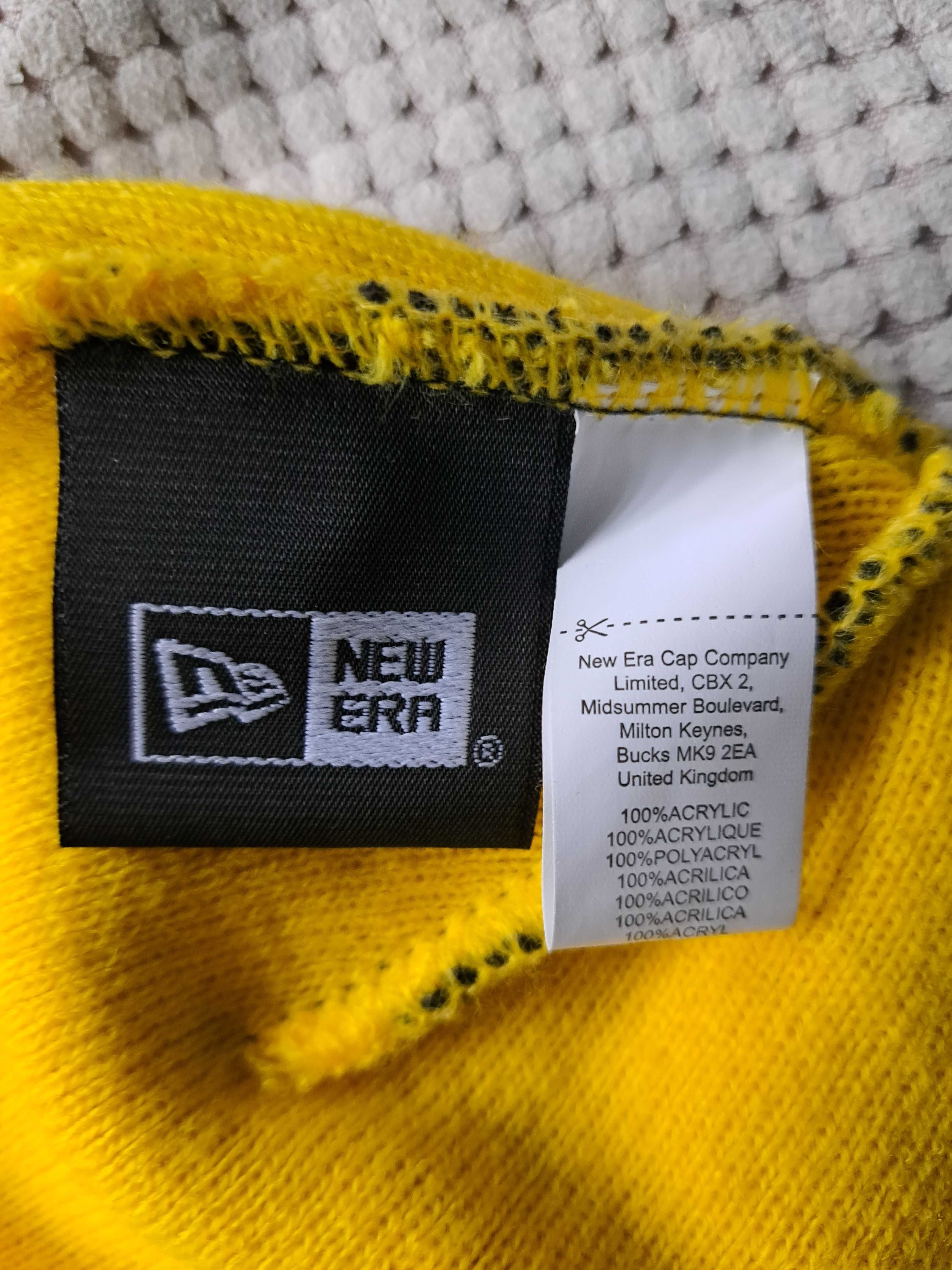 Czapka zimowa beanie New Era BVB Borussia Dortmund rzadkość vintage