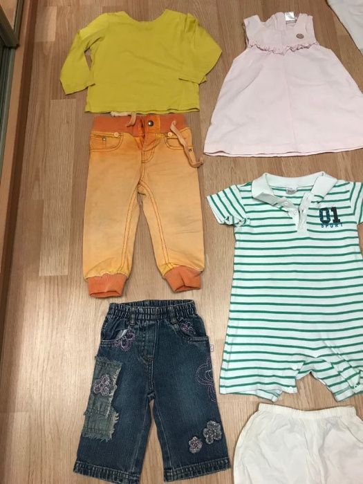 Пакет одежды 13штх6грн. 1/2 года штаны платье колготы трусы боди