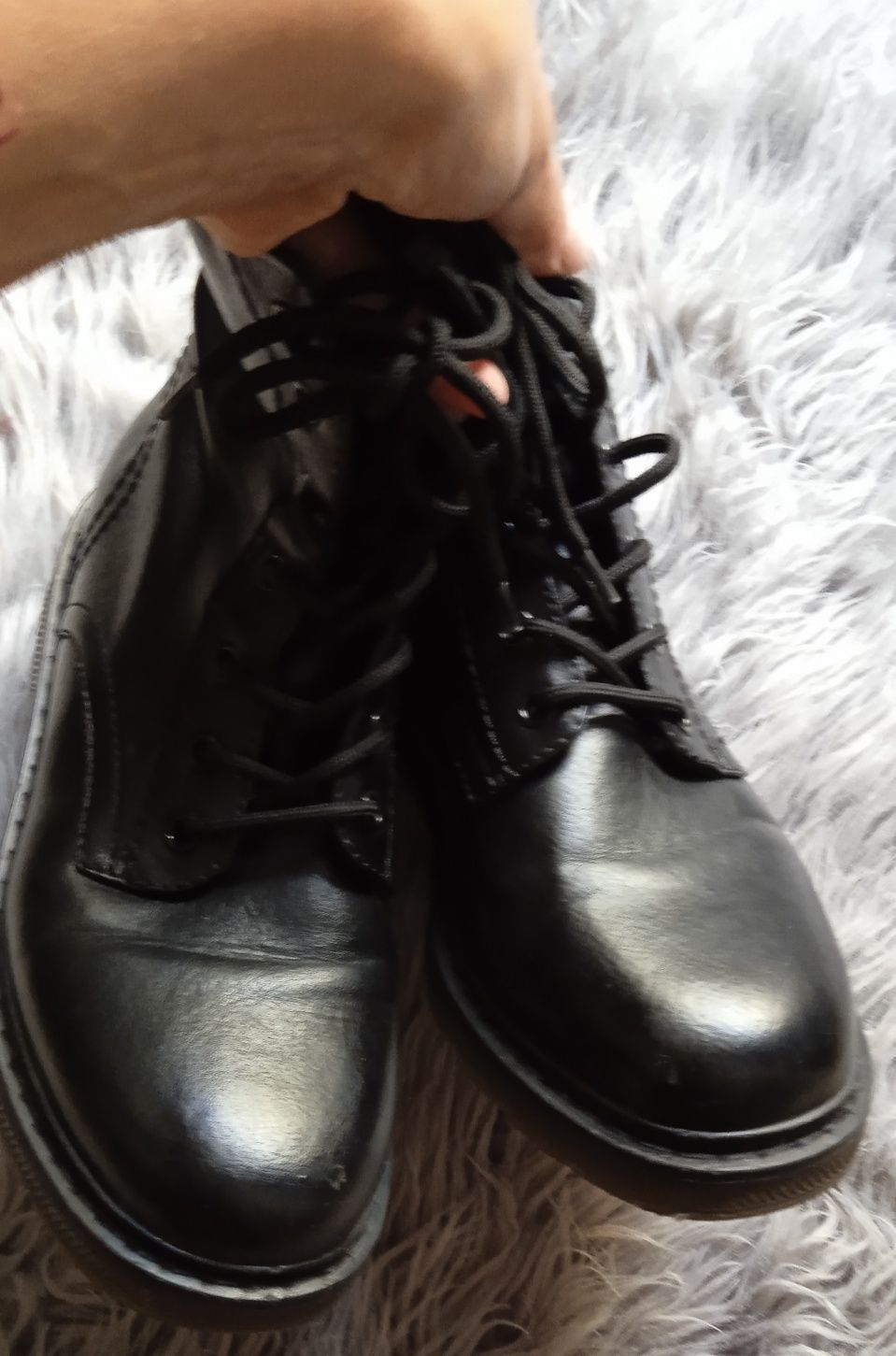 Buty trzewiki glany CATWALK czarne rozm.36
