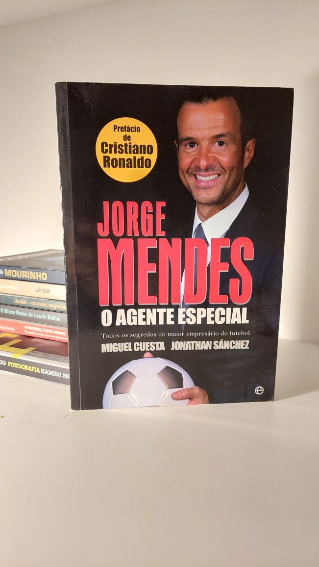 Colecção livros futebol - Figo, Mourinho, Jardel, Bölöni