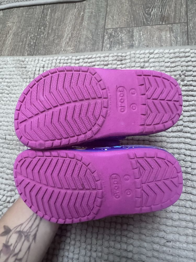 Crocs c8 для дівчинки