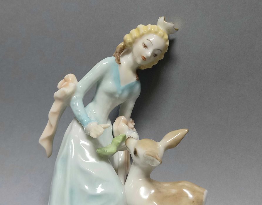 Królewna, figurka Hutschenreuther proj. K.Tutter