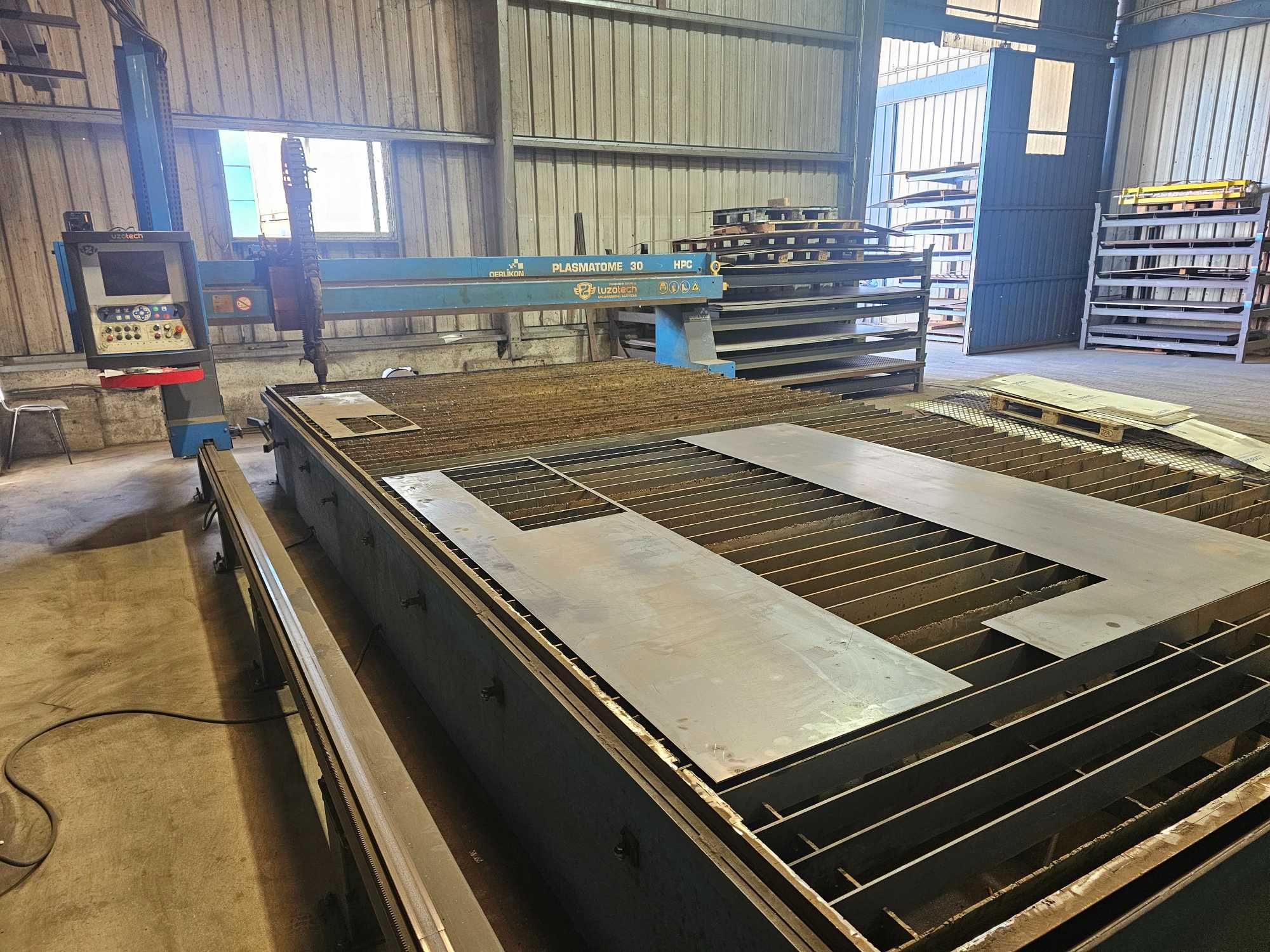 PLASMA CNC 6000x3000 - HD (SAF OERLIKON PLASMATOME 30)