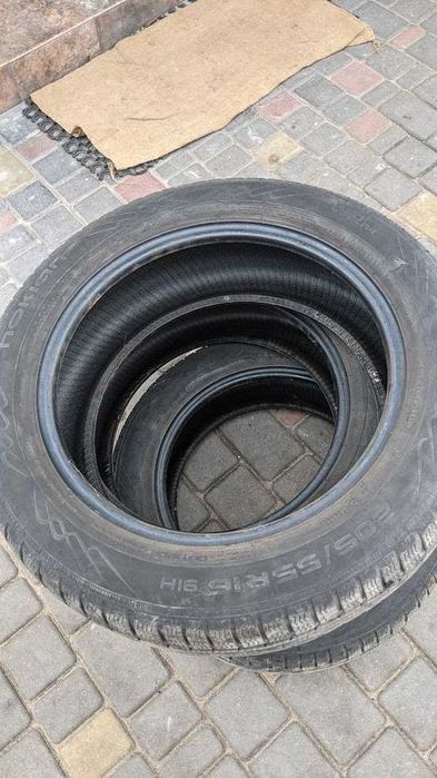 Зимові бу шини nokian wr a4 205/55/r16