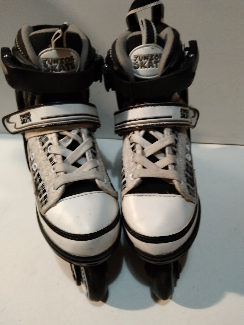 Rolki SKATE Junior rozmiar 33-36 SUPER stan