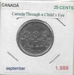 Canadá - - - "História do Canadá no 2º Milénio" - - - - - Moedas