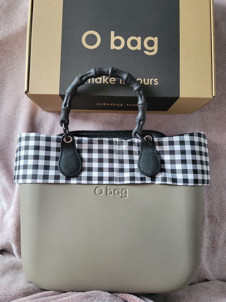 Манжет o bag classic Obag о баг о бег обег оригінал в клітинку клетку