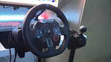 Volante logitech g29 + suporte e cambio