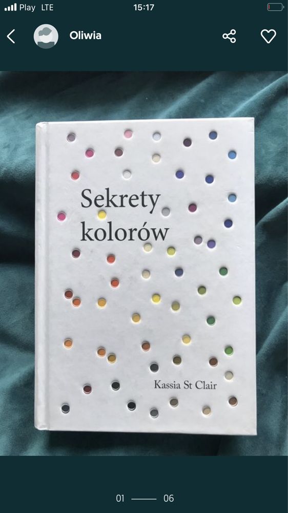 książka „Sekrety Kolorów”