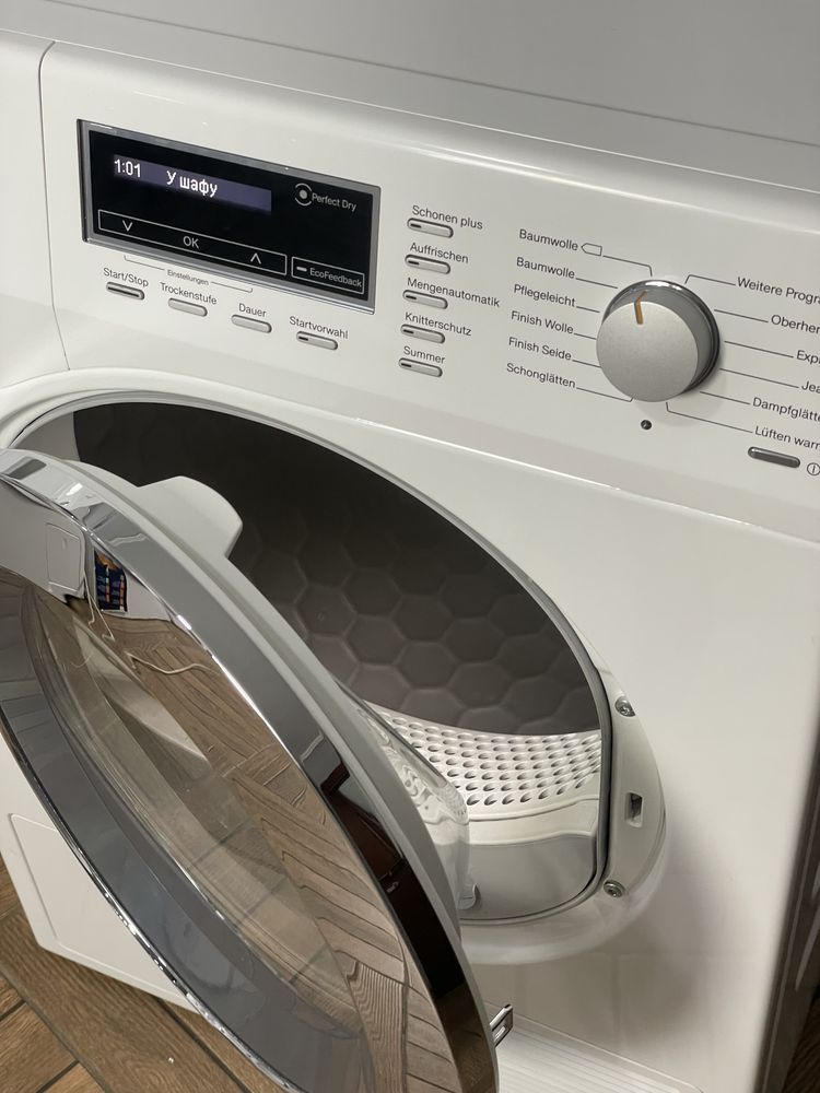 ТОПОВА Сушильна машина Miele TKL 650 Тепловий насос/ мовний дисплей
