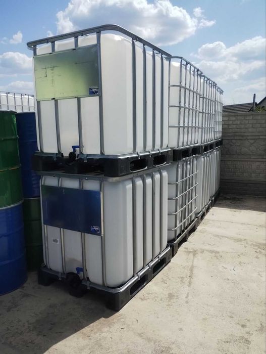 Єврокуби НОВІ 1000л Харчові та технічні (тара, ємність, бак)