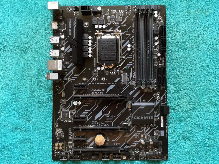 Материнська плата Socket 1151 v2  Gigabyte Z370P D3