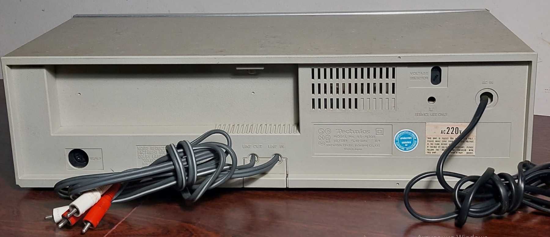 касетна дека Technics RS-M205