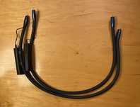 Kabel 2 x RCA Analog Audio firmy WATER 0,75 m