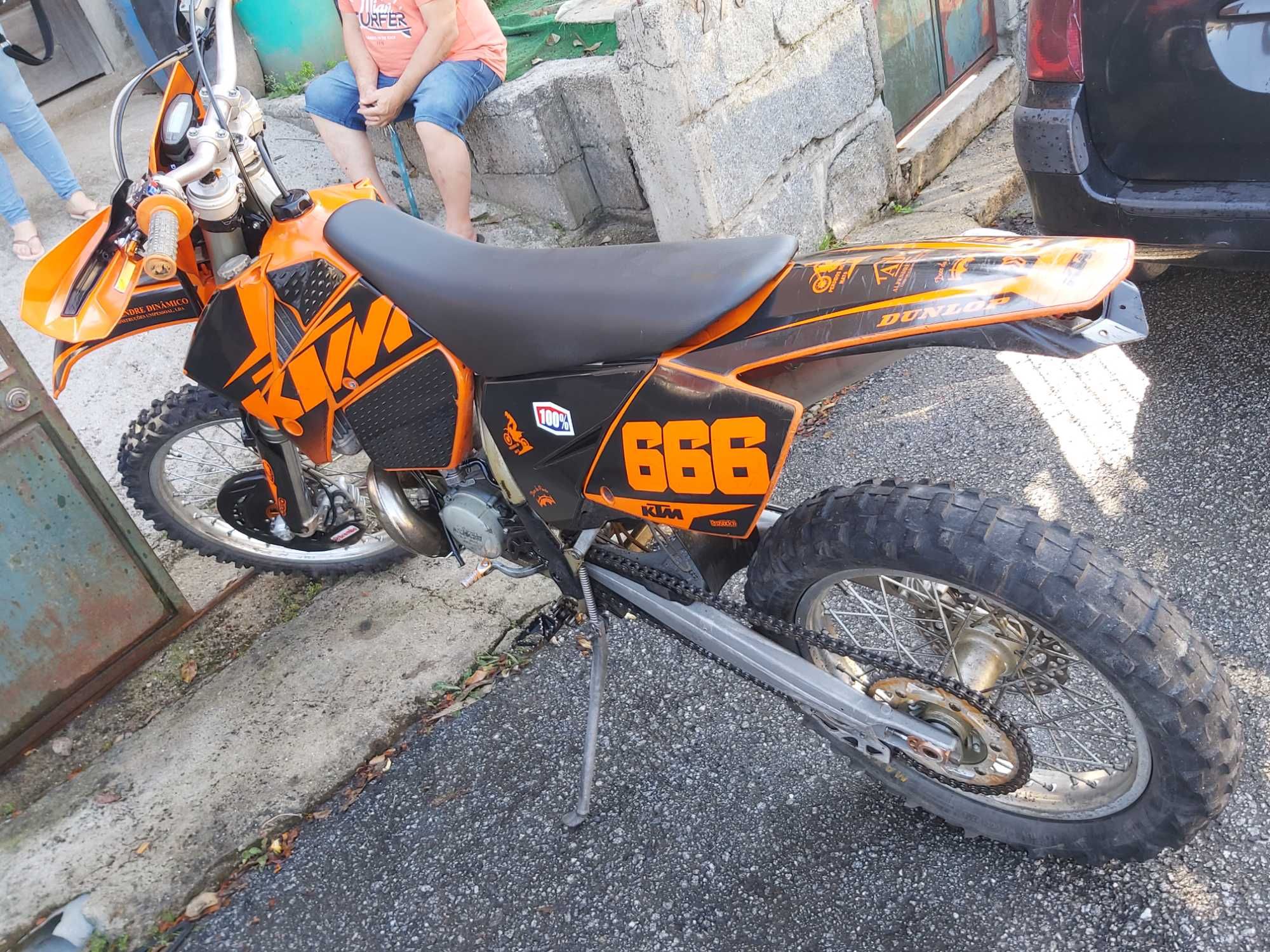 KTM EXC 200 de 2005