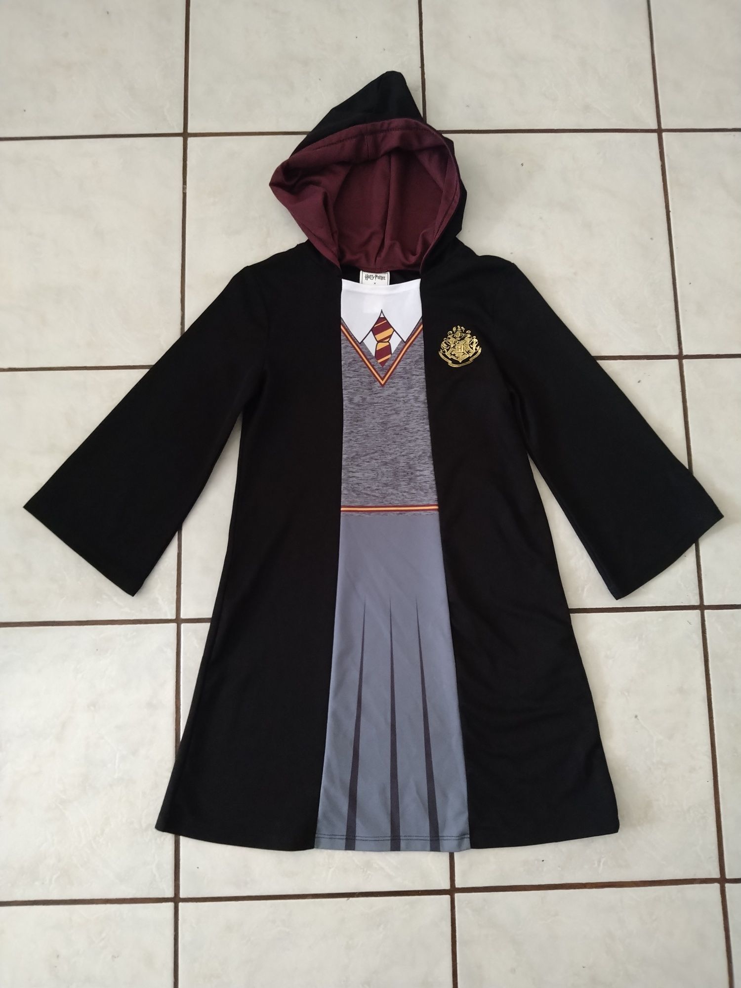 Peleryna sukienka Hermiona Harry Potter H&M 122/128