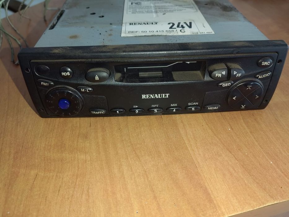 Radio samochodowe renault 24v