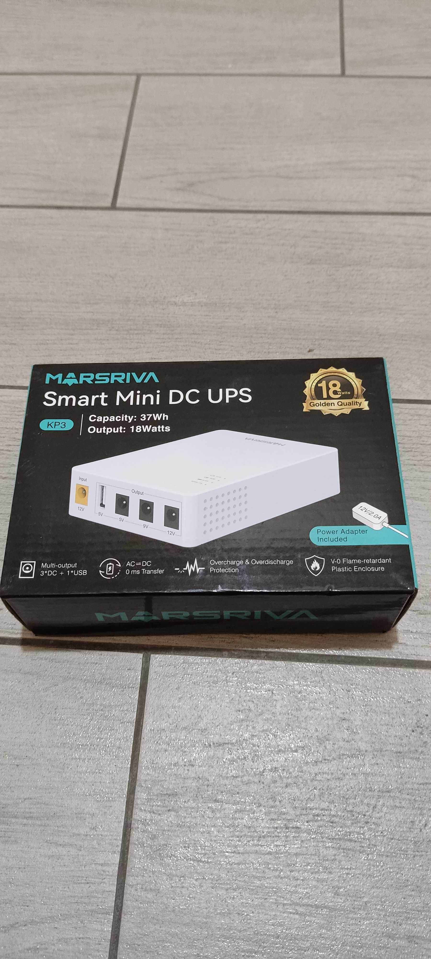 ИБП. ДБЖ для роутера UPS для роутерів 10000 mAh 18W DC 5V/9V/12V USB