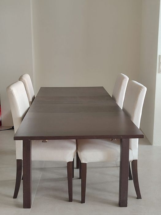 4 cadeiras ( mesa também se vende  em separado) - casa