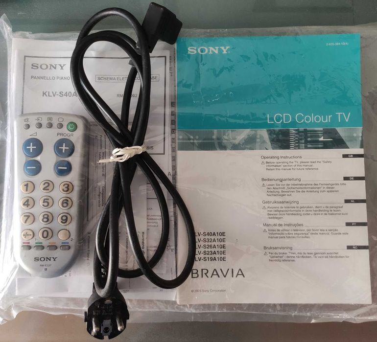 TV SONY BRAVIA KLV-S40A10E 101cm (40")